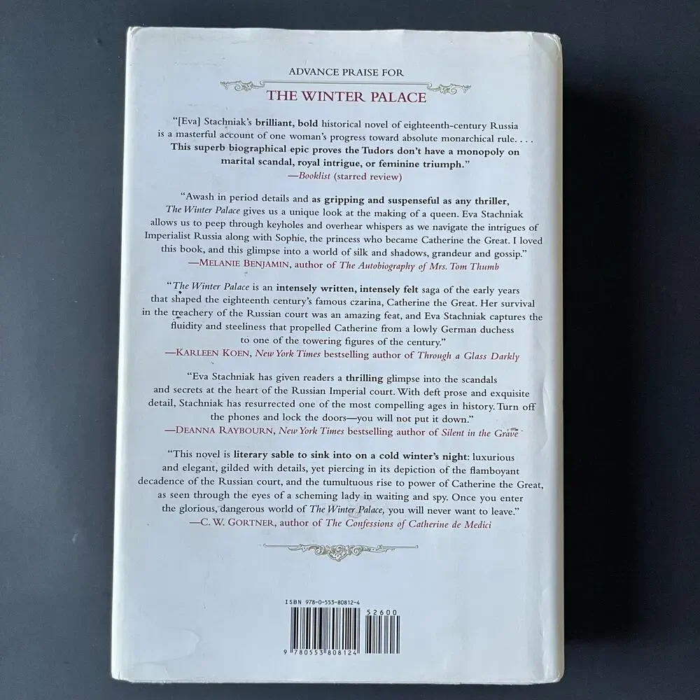 The‎ Winter Palace: A Novel of Catherine the Great - Book by Eva Stachniak